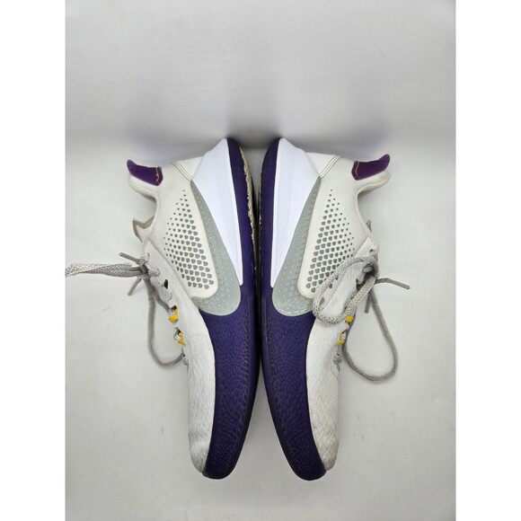Nike Kobe Mamba Fury Lakers Home Basketball Shoes Men\'s 5 White Purple Sneakers main image 7